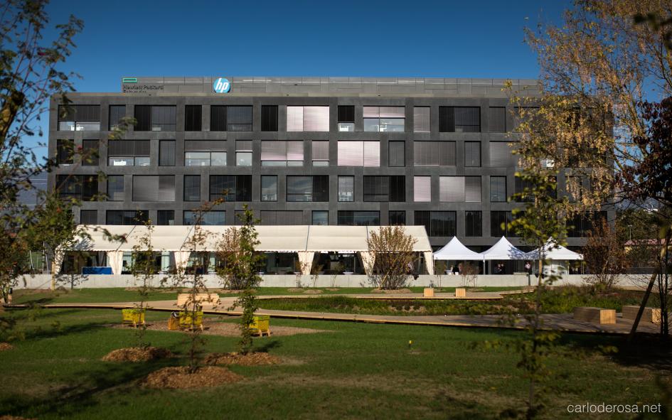 Le nouveau siège de HP à Genève
