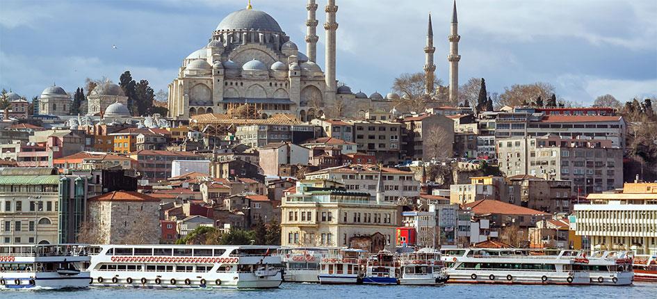 Süleymaniye-Moschee in Istanbul, Türkei