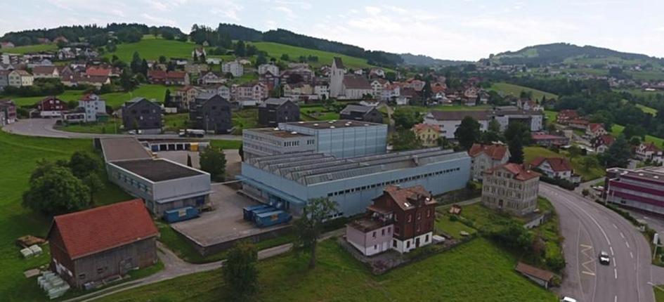 Industriepark mit Weitsicht im Appenzellerland