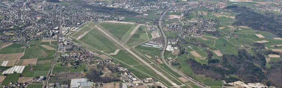 Der Flugplatz Dübendorf soll zu einem Zentrum für Blockchain werden.