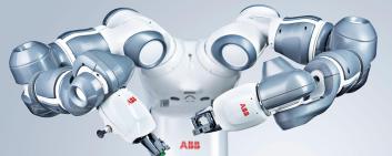 Der ABB-Roboter YuMi wurde entwickelt für die Mensch-Roboter-Kollaboration. Bild: ABB