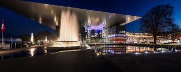 The Culture and Convention Center Lucerne is the venue of the 37th European Film Awards.
