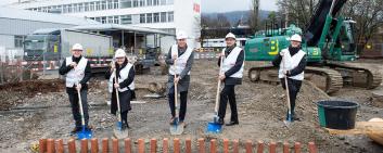 ABB has celebrated the groundbreaking ceremony for the new building of its global competence center for power electronics in the canton of Aargau.