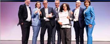 Team von Büchi AG, Gewinner Export Award 2022