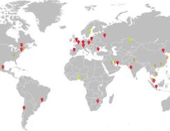 Standorte weltweit