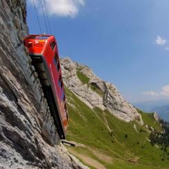 Pilatusbahn in Alpnach – Die steilste Zahnradbahn der Welt