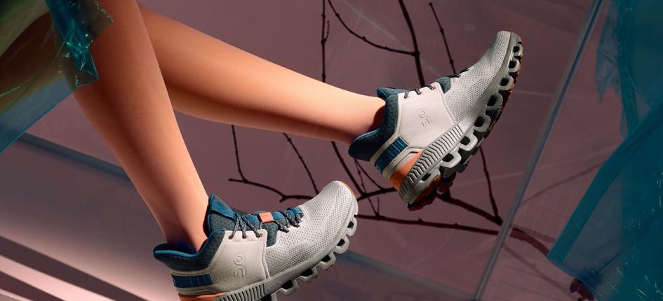 The Cloud Hi Edge model combines patented running technology with a higher profile. Image credit: On