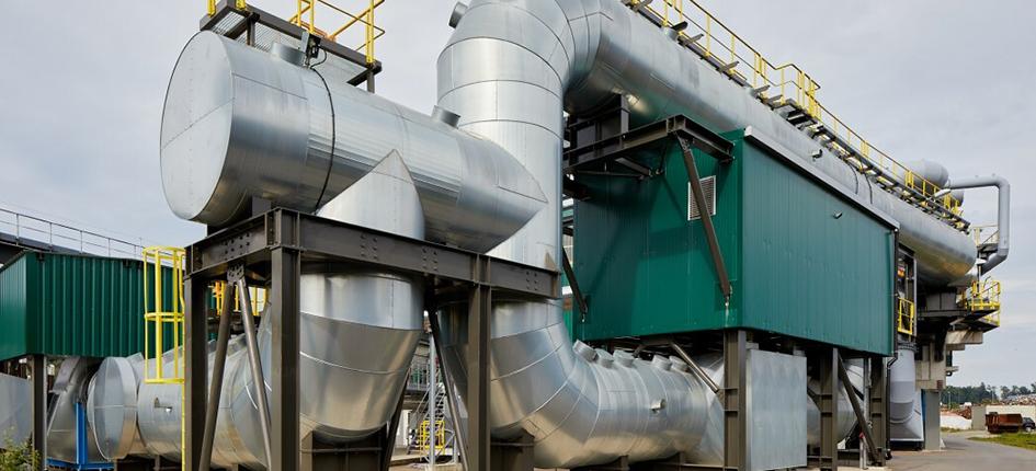 The new walking beam furnace makes Steeltec's production site in Emmenbrücke more sustainable. 