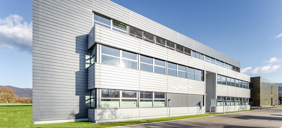 Basel Area Business & Innovation wants to strengthen the Jura's anchoring in the Switzerland Innovation Park Basel Area. The picture shows the branch of the Switzerland Innovation Park Basel Area in Courroux JU, which will be inaugurated in 2019. 