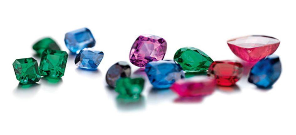 CSEM gemstones analysis