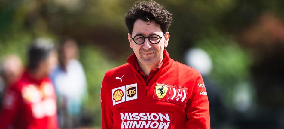 Mattia Binotto, Geschäftsführer und Teamchef der Scuderia Ferrari.