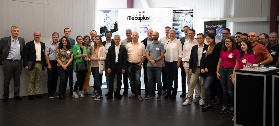 Le 19 septembre 2023, Mecaplast Swiss, qui compte 50 ans d’expérience dans l’injection plastique avec une spécialisation dans les technologies médicales, a accueilli 50 membres de la Swiss Health Valley à l’occasion de l’événement 4à6 de BioAlps. 
