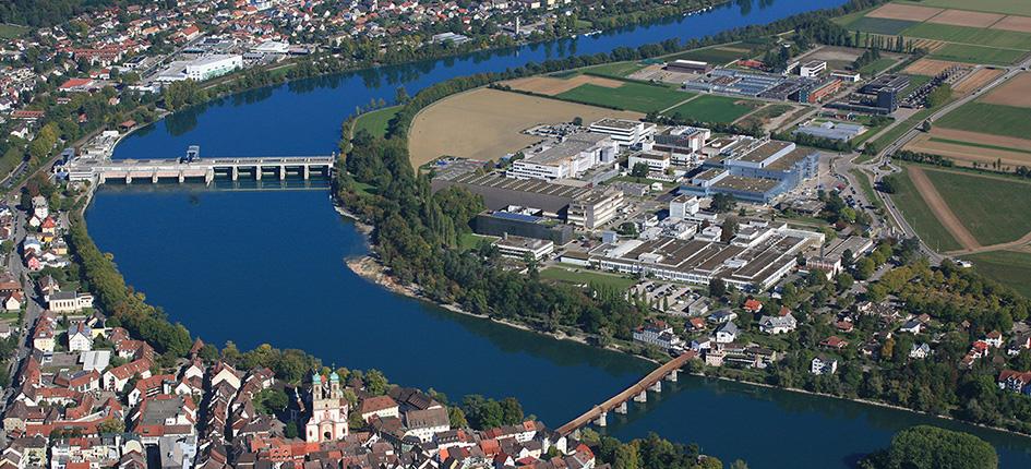 Novartis production location in Stein.