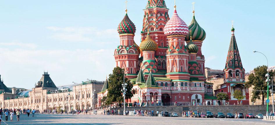 Moskau ist einer von elf Spielorten während der Fussball-WM    