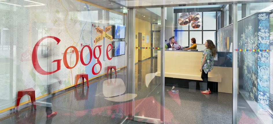 Google Gebäudeeingang