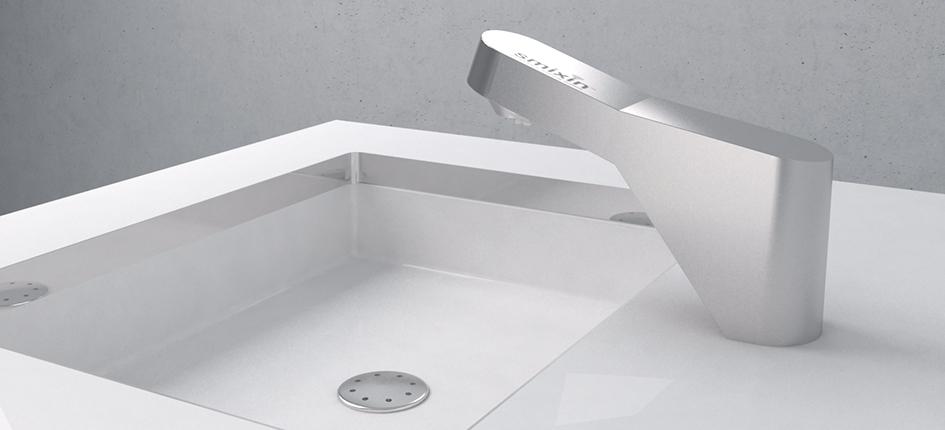 Smixin systems save 90% of water and 60% of soap compared to regular hand washing  