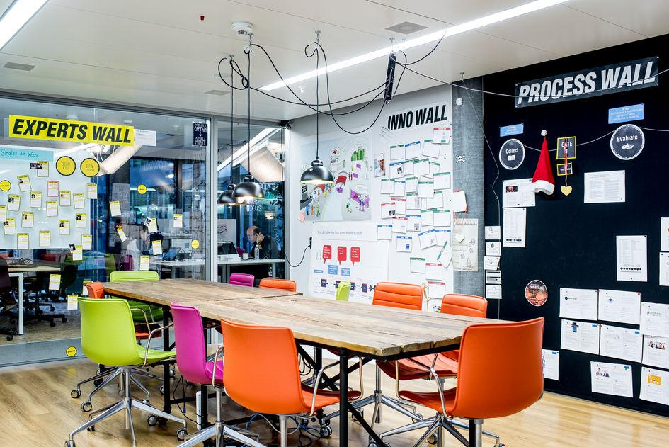 le "Pirates Hub" espace de co-working pour start-ups chez Swisscom