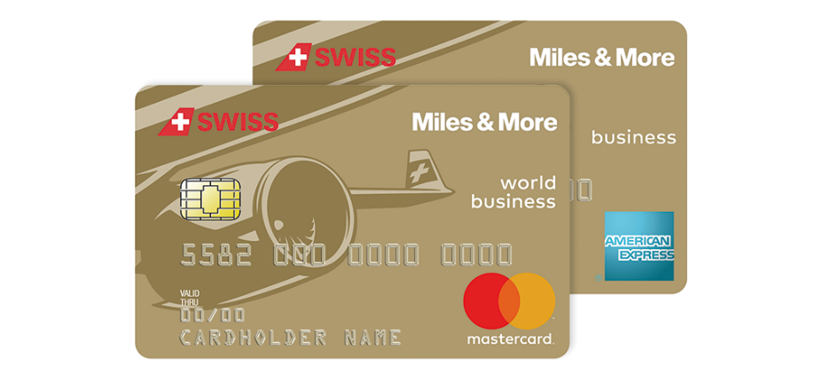 Cartes de crédit aux couleurs de la nouvelle offre de SWISS