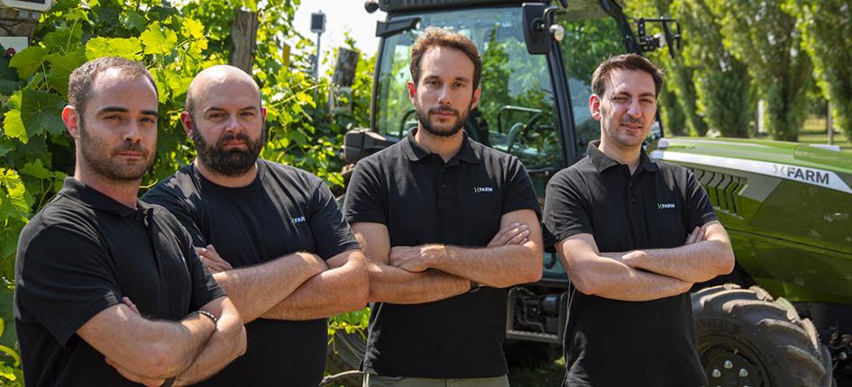 The xFarm Technologies team was able to convince investors with its platform for agriculture. 
