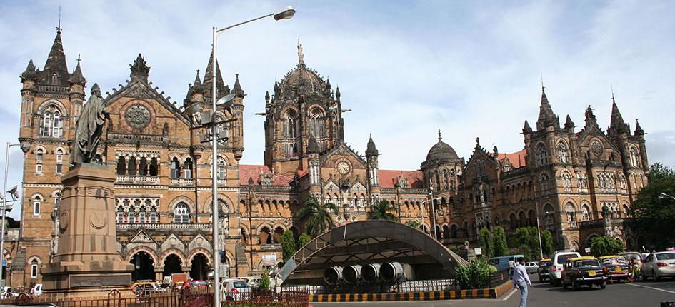 Central Station in Mumbai, India