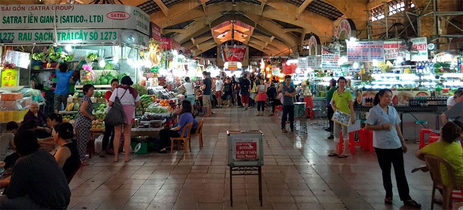 Markt in Ho-Chi-Minh-Stadt, Vietnam