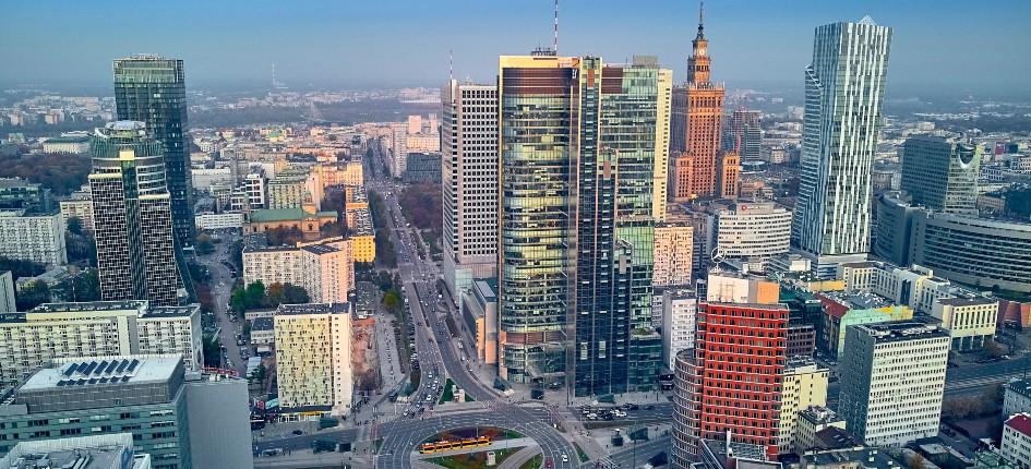 Warsaw cityscape