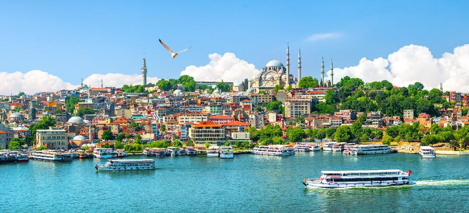 Das Goldene Horn in Istanbul