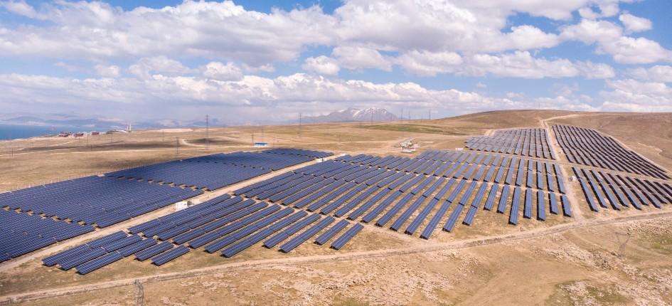 Solar panels in Eastern Türkiye
