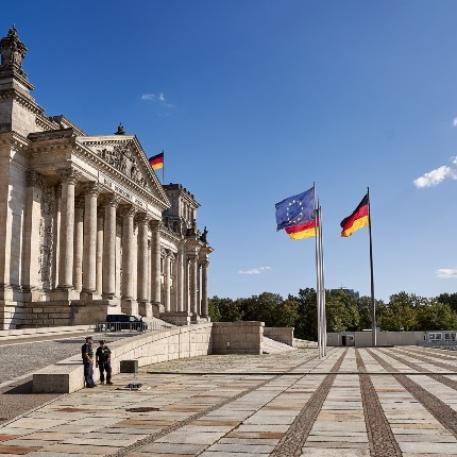Berlin Reichtagsgebäude Deutscher Bundestag