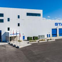 L'usine Stadler de Salt Lake City (Utah) où Stadler fabrique depuis un an des trains pour le marché nord-américain.