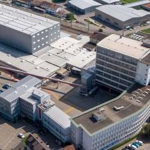 シャフハウゼン州・タインゲン立地のユニリーバ社の製造拠点では、栄養・食品関連コンピテンスセンターを新設予定です。©Unilever Switzerland GmbH