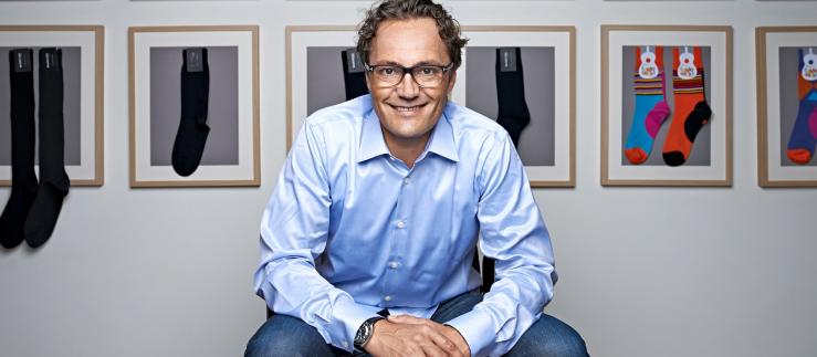 Der E-Commerce-Pionier Samy Liechti führt BLACKSOCKS seit Beginn.