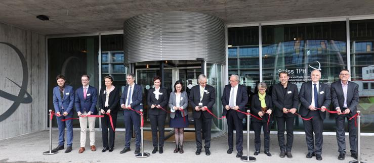 The Swiss Tropical and Public Health Institute has officially opened its multifunctional new building.