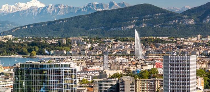 International district in Geneva