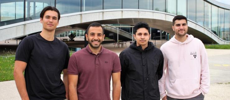 Daniel Nakhaee-Zadeh Gutierrez, Amir Shahein, Moustafa Houmani and Julian Englert, founders of Adaptyv Biosystems, developed a protein engineering platform using so-called cell-free systems on highly automated nanofluidic platforms.