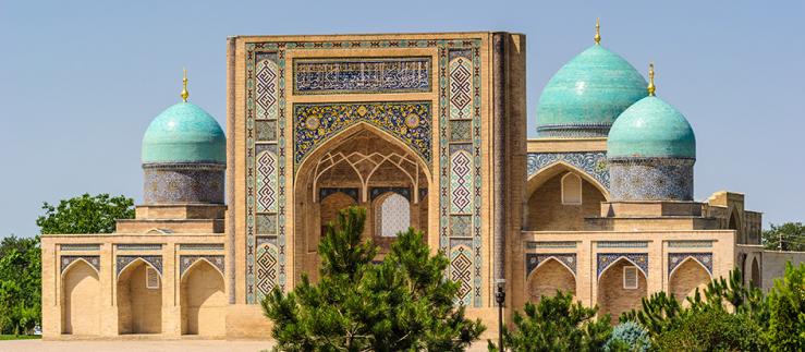 The Uzbek capital Tashkent is an industrial and cultural center with various universities and research institutes  