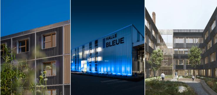 Positioned at the center of Fribourg’s historic landscape, Bluefactory offers an innovative fusion of past heritage with a future-driven vision. Serving as the site’s backbone, its commitment to sustainability crafts a low-carbon innovation district that speaks to global environmental needs.