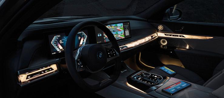 Mit der Technologie von AirConsol werden Computerspiele im Auto möglich. 