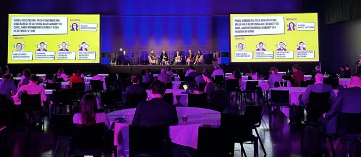 The first BOOM Summit attracted around 500 healthcare professionals. Image provided by Basel Area Business & Innovation