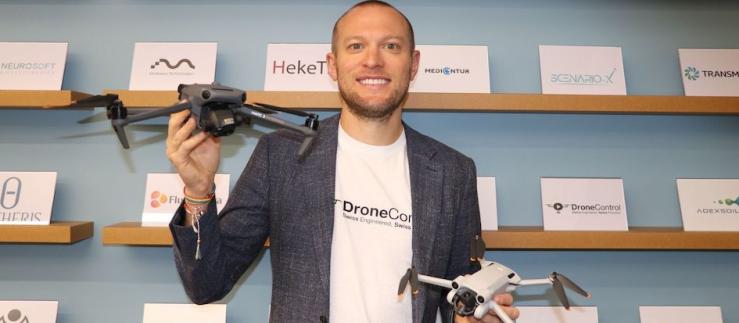 Thomas Ingold, CEO and Founder of DroneControl Sàrl.