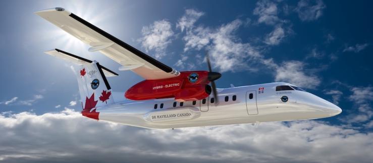 H55 contribuera à alimenter en énergie un démonstrateur de vol Dash 8-100 de De Havilland Canada.