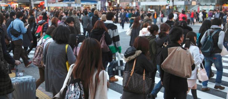 Die Touristenzahlen in Japan wachsen schneller als gedacht.