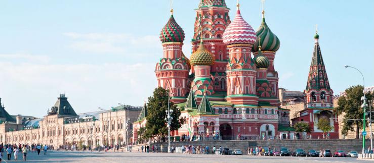 Moskau ist einer von elf Spielorten während der Fussball-WM    