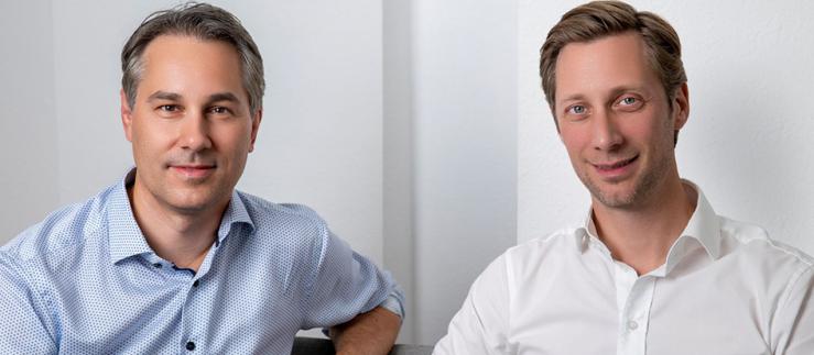 Andreas Bezner (left) and Konstantin Heiermann (right) are the founders of Stableton. 