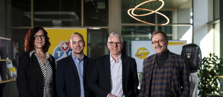 Touring Club Switzerland acquires a minority stake in start-up sun2wheel. 