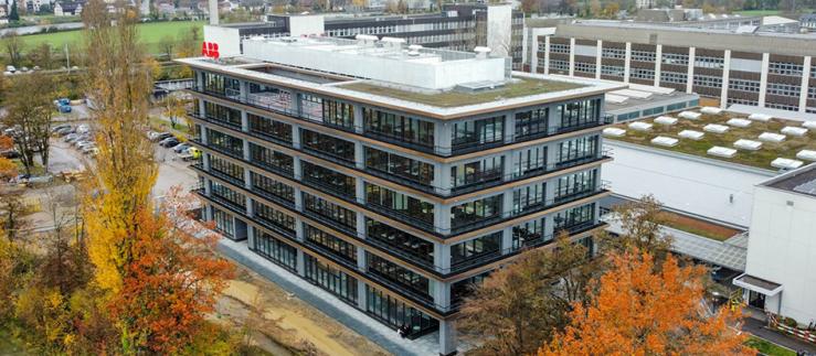 ABB hat das neue Multifunktionsgebäude Emotion am Standort Untersiggenthal eröffnet. Bild: ABB