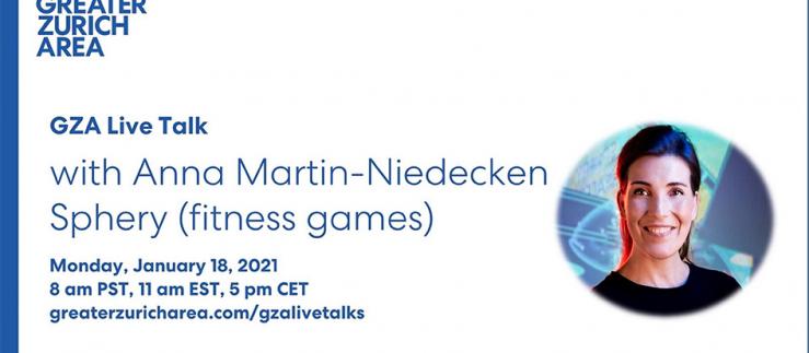 GZA Live Talk with Anna Martin-Niedecken, Sphery (fitness games)