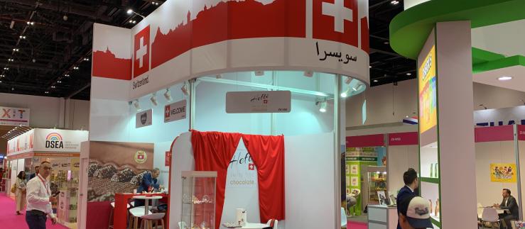 SWISS Pavilion ISM Middle East