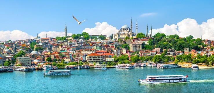 Das Goldene Horn in Istanbul