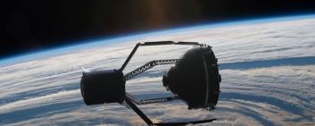 Simulation de la mission ClearSpace-1 en orbite
